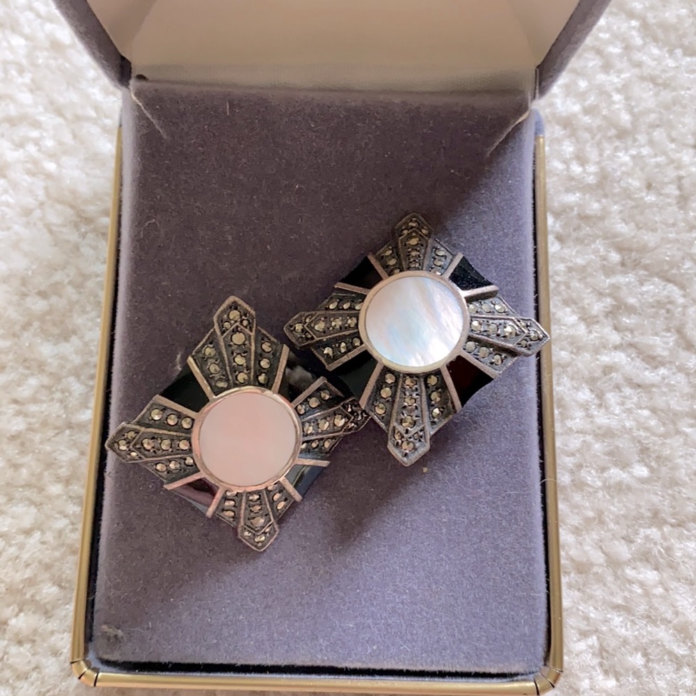 Vintage creation sterling silver earrings